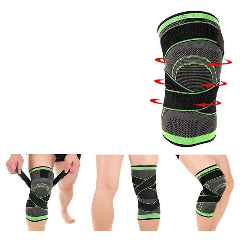 Pressurized Elastic Compression Knee Pads