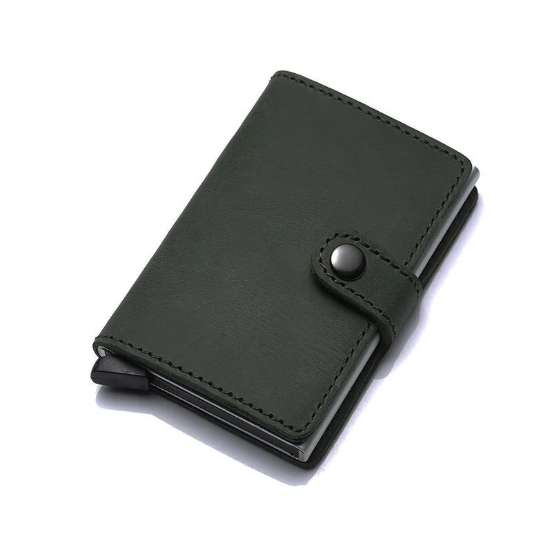 RFID Blocking Men Wallet ID Card Holder