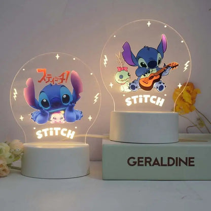 Lilo &amp; Stitch Stitch Cartoon Anime Peripherals Creative Decorative Personalized Table Lamp Night Light Birthday Gift for Friends