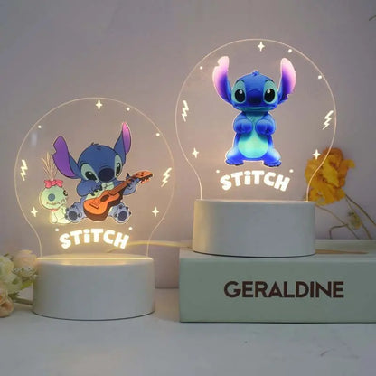 Lilo &amp; Stitch Stitch Cartoon Anime Peripherals Creative Decorative Personalized Table Lamp Night Light Birthday Gift for Friends