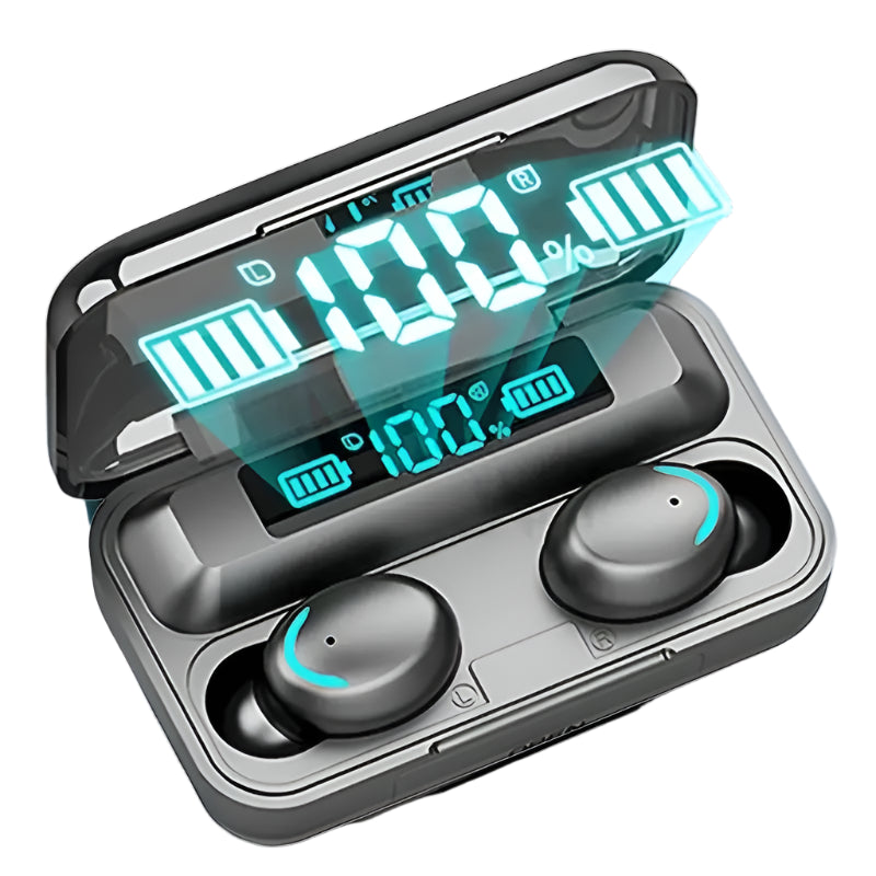 Wireless Waterproof Earbuds Earphones Digital Display