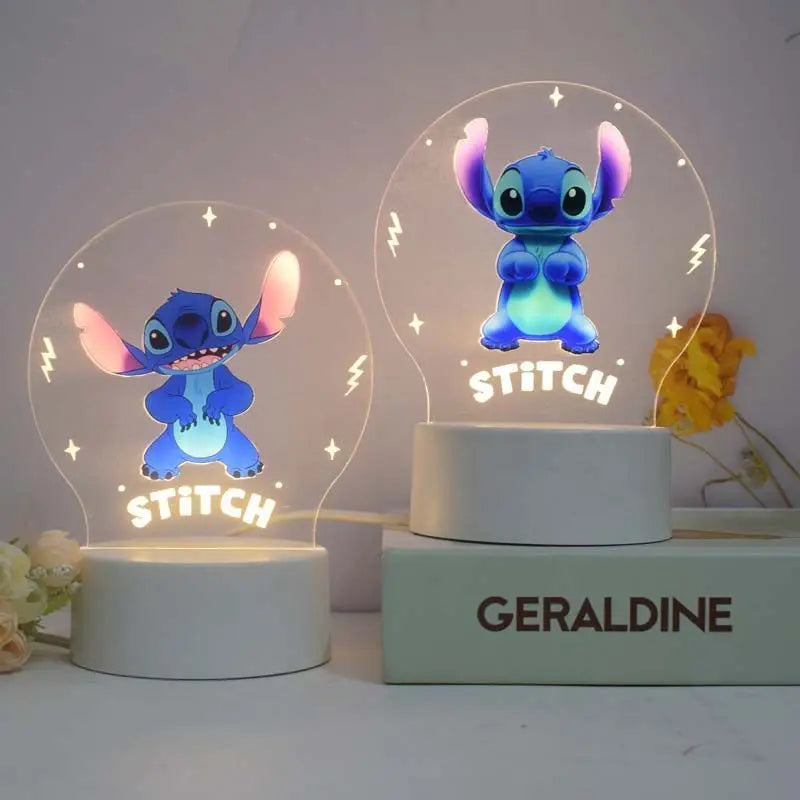 Lilo &amp; Stitch Stitch Cartoon Anime Peripherals Creative Decorative Personalized Table Lamp Night Light Birthday Gift for Friends