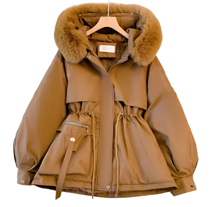 Cozy Korean-Style Plus Size Winter Coat