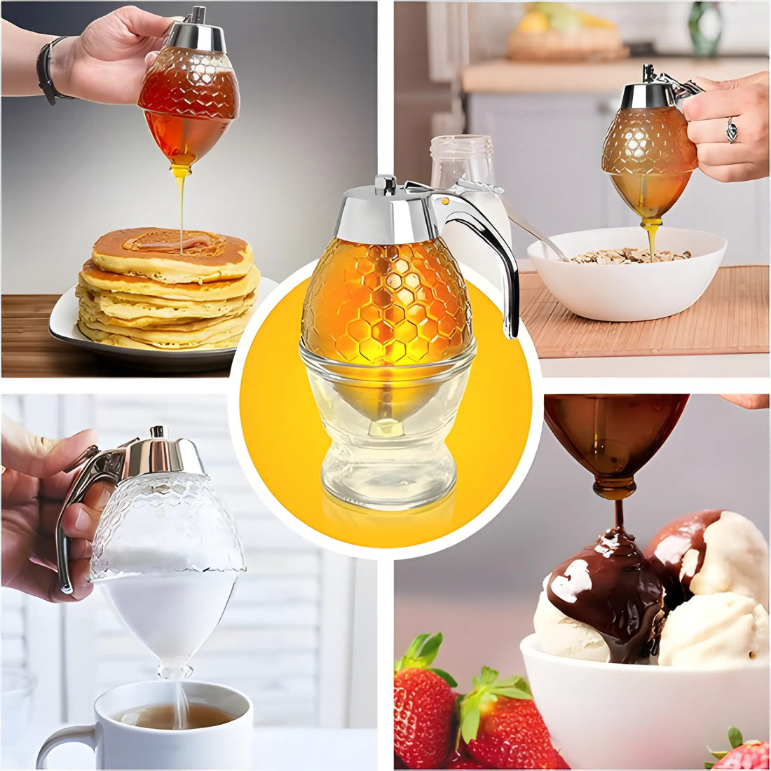 Clever Culinary Honey Dispenser