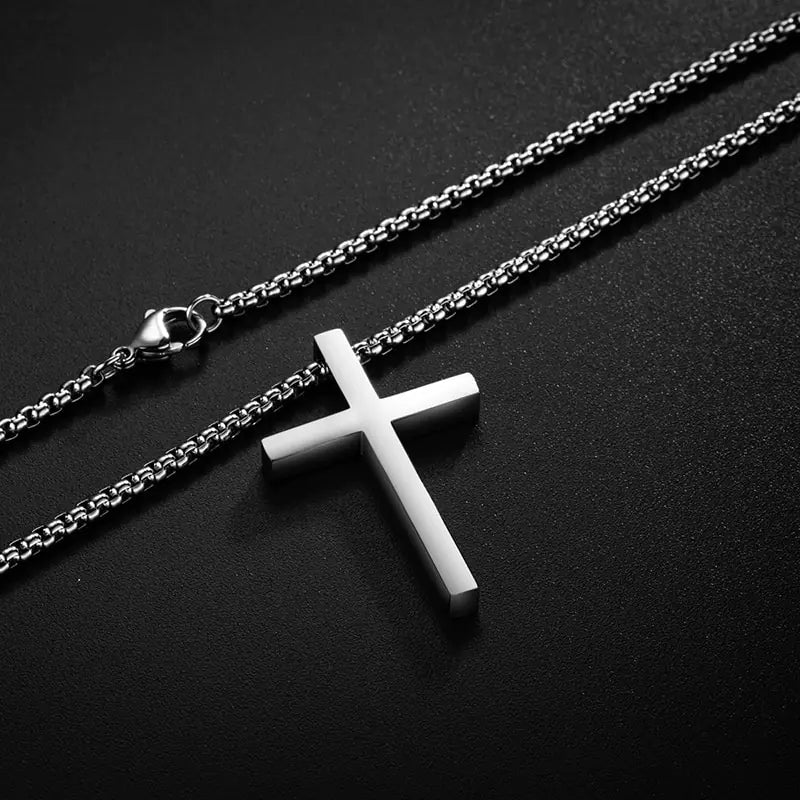 Stainless Steel Cross Necklace