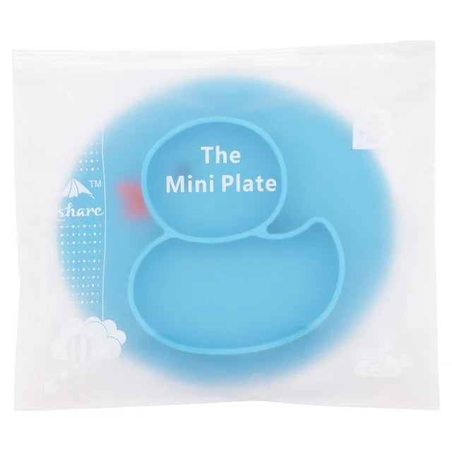 Baby Duck Shape Silicone Plate